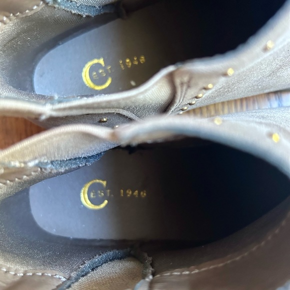 NEW C Est. 1946 Tan Suede Women’s Booties - Picture 6 of 7